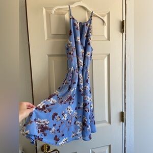 Above the knee length floral dress from Francesca’s
